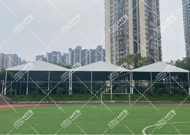 烨体育篷房给你稳稳的课堂体验K8凯发大雨、强风也不怕华(图3)