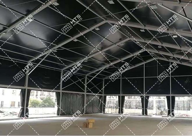 烨体育篷房给你稳稳的课堂体验K8凯发大雨、强风也不怕华