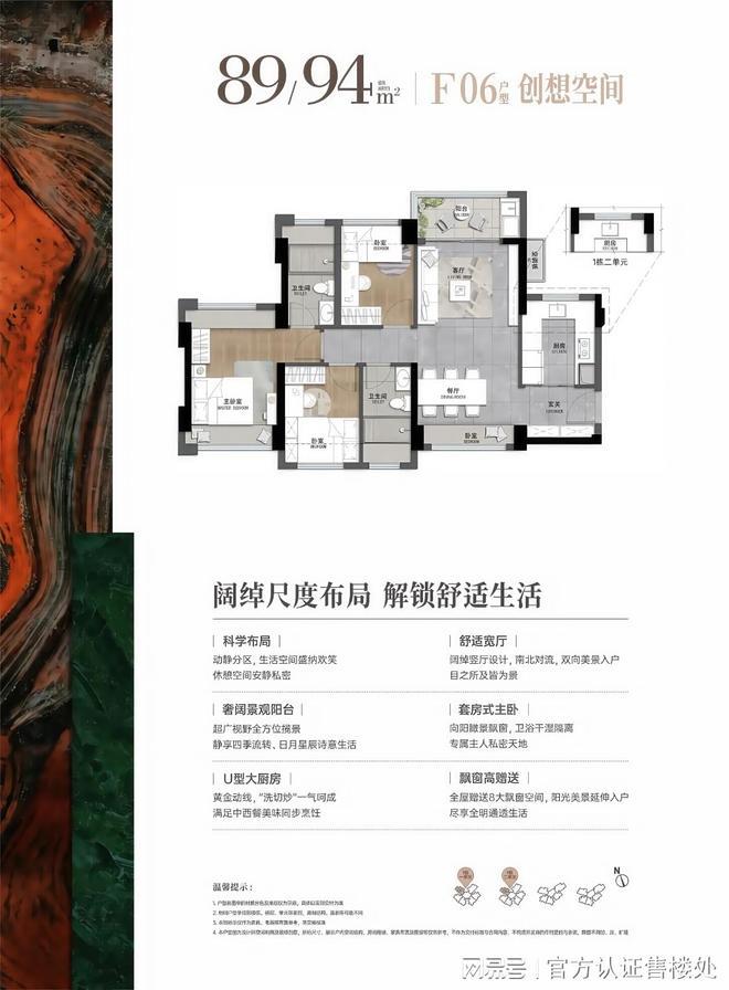 攻略：83-113㎡全能户型解析指南｜龙岗星河盛境瑞府户型优选(图11)